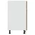 Vidaxl Spodnja omarica s predalom “Lyon” starinski les 60x46x81,5cm