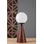 Opviq Stona lampa Juno, Braon-bela