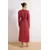 Trendyol Modest Ženska haljina Tctss26Eb00031, Crvena