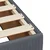 Vidaxl Box spring postelja z vzmetnico temno siv 120x190 cm žamet