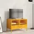 TV ormarić boja senfa 68x39x43,5 cm čelični