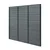 Deking lajsna 2000x55x10 tamno siva