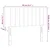 Greatstore Posteljno vzglavje temno sivo 80x5x78/88 cm blago
