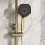 Komplet za prhanje PREMIUM Rea Maxim Brush Gold