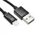 Dviced Cable USB-A to Lightning Nylon Textile 0,25m - Black