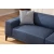 Atelier del Sofa Trosed Petra 3 212x86x69cm Plavi