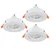 Eglo 902255 - SET 3x LED ugradno spot svetlo BARRANCO 1xGU10/4,5W/230V belo