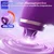 SuperLove Triple Action G-Spot & Clitoral Strong Tapping Vibrator with App Purple
