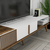 Hanah Home Milan Alt TV polica, Braon-Bela