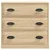 Komoda boja hrasta sonome 70x35,5x67,5 cm konstruirano drvo