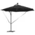 Suncobran 294 x 294 x 248 cm Poliester i aluminij Crna