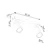 Sollux SL.1501 - Usmereno svetlo RING 2xGU10/10W/230V zeleno