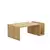 Hanah Home Klub sto Memo 86,8x32,4x50cm Hrast