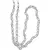 Multifunctional Chain with Pearls 2-Pack - Silver Colors