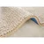 Kremno bela okrogla preproga o 200 cm Wolly – BT Carpet