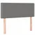 Vidaxl Box spring postelja z vzmetnico temno siva 100x200 cm blago