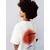 MANGO KIDS Majica BARRO  temno rjava / jastog / oranžno rdeča / off-bela