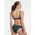 VIVID Bikini hlačke Mix&Match temno modra/smaragd