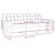 Vidaxl Trosed temno siv 180 cm žamet