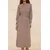 Trendyol Modest Ženska haljina Tctss26Eb00001, Bež