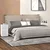 Costway Nočna omarica s 3 predali 371x342x665 cm bela