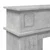 Okvir za kamin Betonska siva 102 x 26 x 100 cm