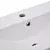 Ugradbeni umivaonik 81 x 39,5 x 18,5 cm keramički bijeli