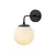 Opviq Zidna lampa E14 Socket, Crno-Krem