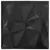 Zidne panele 12 pcs Origami crna 50 x 50 cm XPS pjena