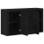 Kreveta Crni hrast 120 x 36 x 69 cm Konstruirano drvo