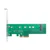 E-GREEN PCI Express M.2 (NGFF/SSD) na PCI Express SATA 4 x 3.0 Adapter