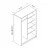 Ormar Kale White Anthracite - 2308