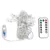 Aigostar - LED dekorativni lanac 10xLED/5W/USB 5 m topla bela