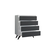 Hanah Home Komoda Suvera 70x86x40cm Belo-Antracit