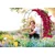 Gockowiak Črna kovinska pergola z obokom 240 cm
