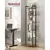 Songmics Knjižna omara 6 polic 40x30x1786 cm rjava