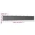 Vidaxl Ograjni panel siv 1391x186 cm WPC