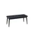 Hanah Home klupa Arwen Bench, 105 cm, antracit / crna
