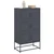 Komoda antracit 68,5 x 38,5 x 123,5 cm čelična