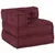 Modularna sofa kestenjasta 70x70x54 Tkanina