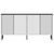 Hanah Home Konzolni sto Bertilda, 150x75x36 cm, Beli