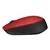 LOGITECH LOGITECH M170 rdeča Bluetooth USB 1000 DPI USB brezžična miška, (21830181)