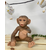 Guca 993 REBORN MONKEY - realistični opičji mladiček s polnim ohišjem iz vinila - 32 cm