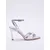 Trendyol Shoes Ženske sandale Takss25To00048, Srebrne
