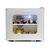 KLARSTEIN Winehouse, minibar, 17 liter, razred A++, 38 dB, steklena vrata, srebrna barva (HEA6-Winehouse-S)