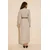 Trendyol Modest Ženska haljina Tctss26Eb00035, Bež