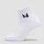 MP Unisex Ankle Socks (3 Pack) - White - UK 2-5