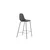 Venture Design Barski stol Polar 43x105x42 cm črne barve
