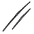Kaer Trodelne metlice brisača za automobil, 356 mm, 660 mm