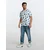 Sinsay - Majica comfort fit - belo